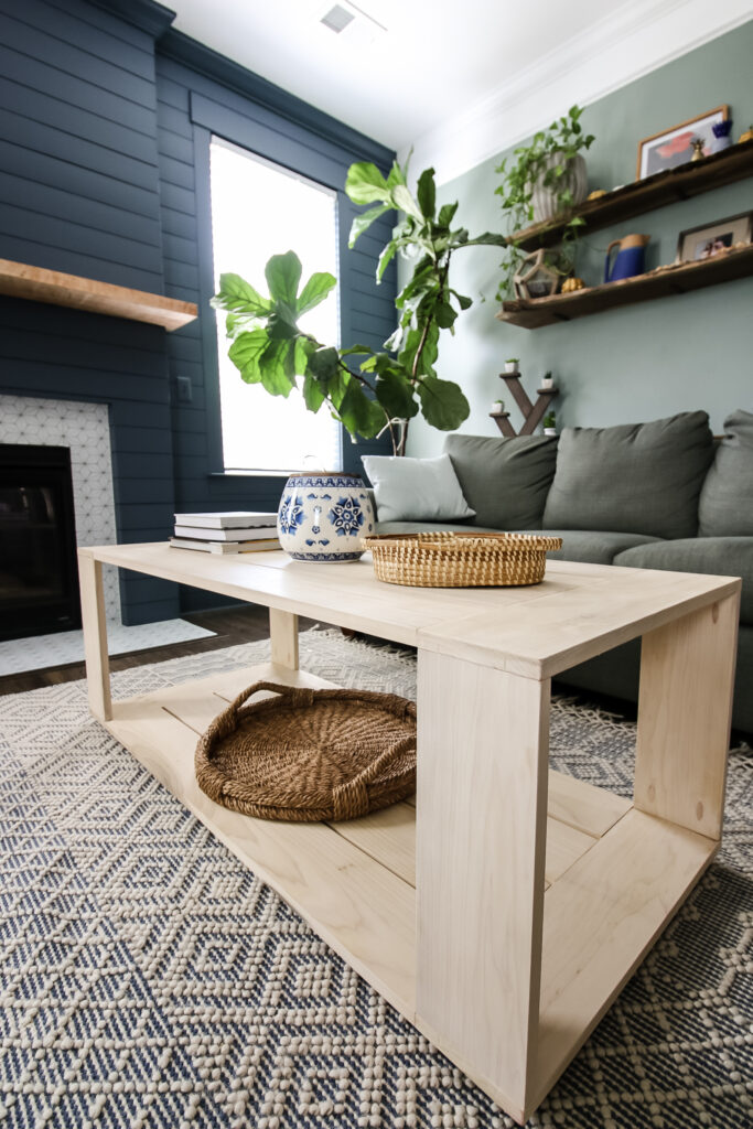 Modern Rectangular Coffee Table Plans - Charleston Crafted
