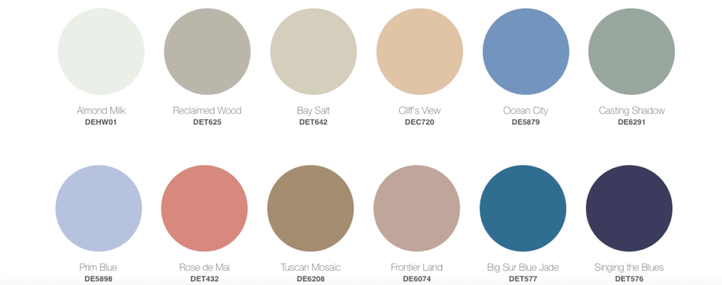 dunn edwards color trends 2022