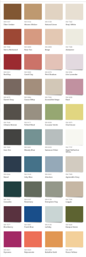 What are the new decorating colors for 2022?