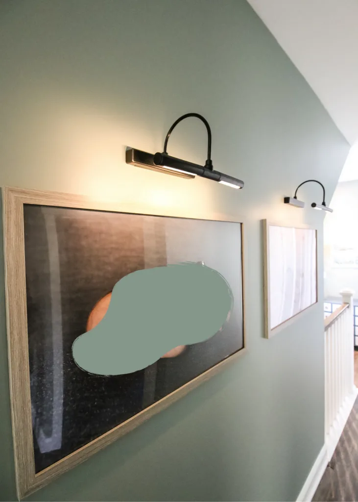 how to hang picture lights