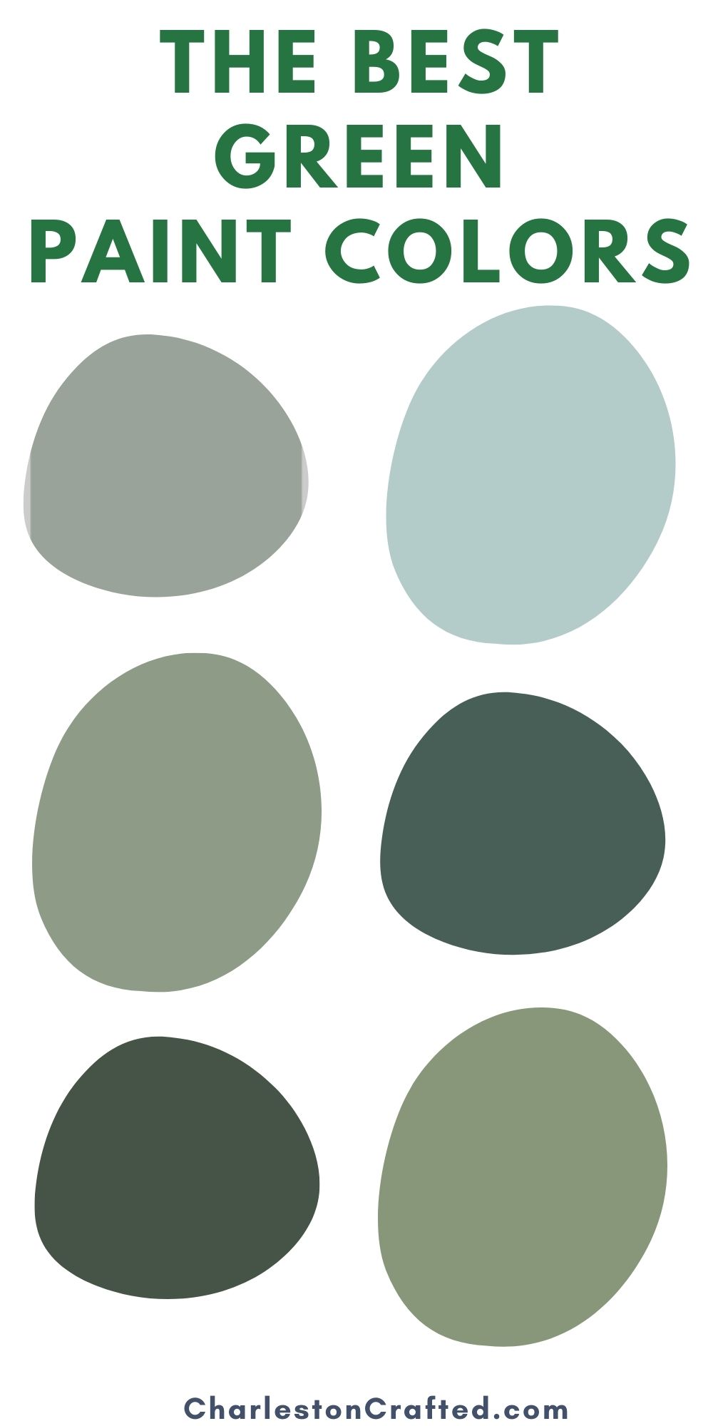 The best green paint colors for 25