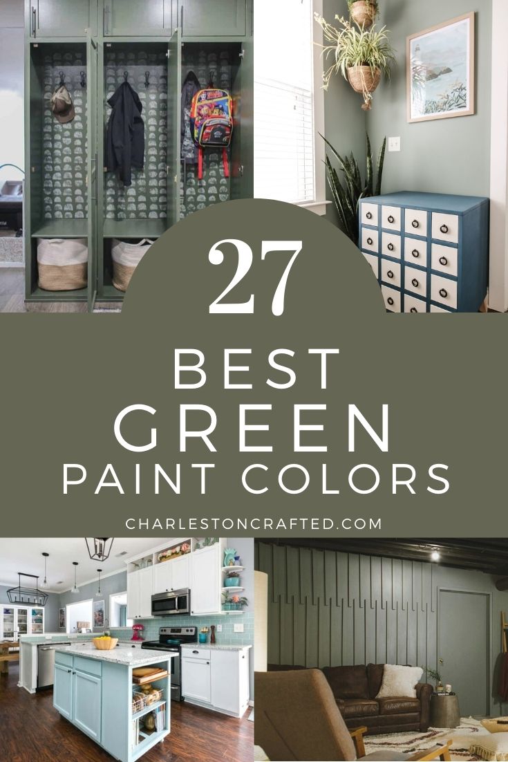 Shades of Green: Best Paint Colors for Olive, Sage, Mint, and More
