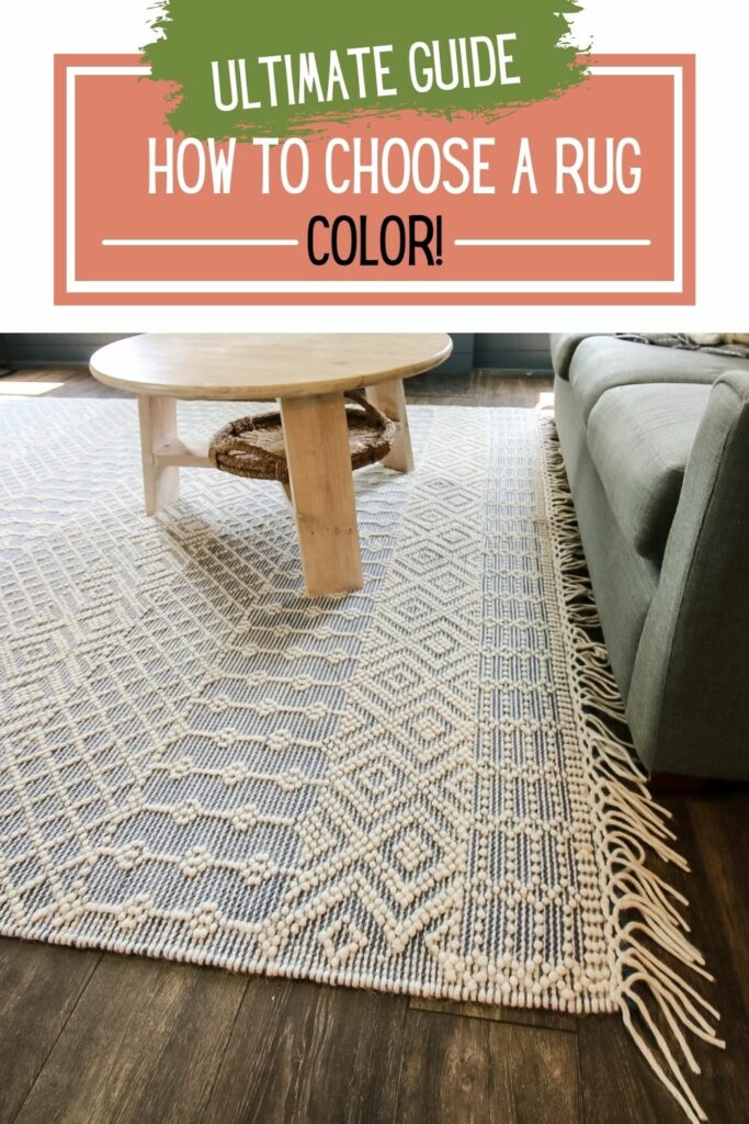the ultimate guide - how to choose a rug color