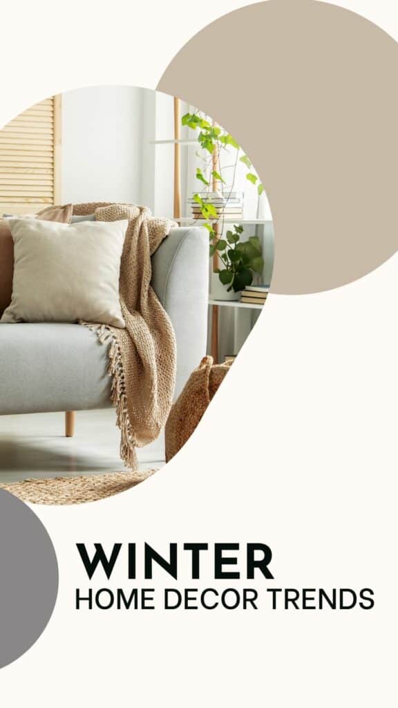 winter home decor trends