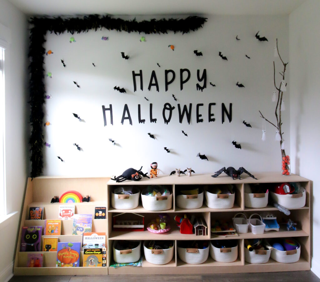 halloween playroom wall decor
