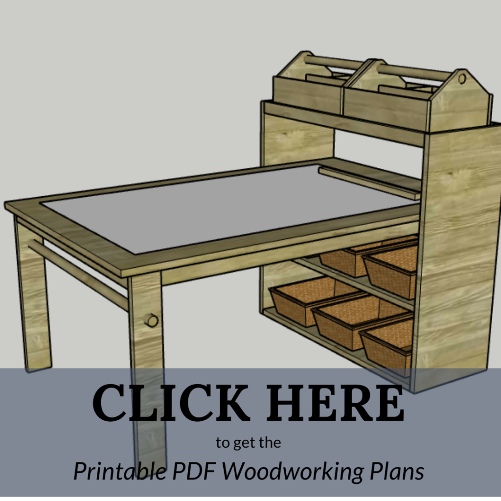 Link to art table woodworking plans