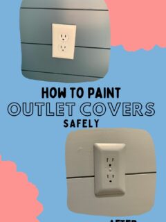 how to paint outlet covers safely