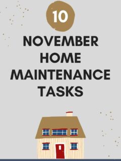 november home maintenance tasks