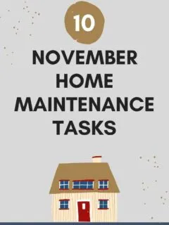 november home maintenance tasks