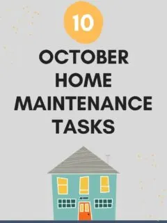 october home maintenance tasks