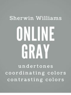 sherwin williams online undertones coordinating colors contrasting colors