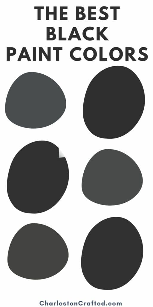 the best black paint colors