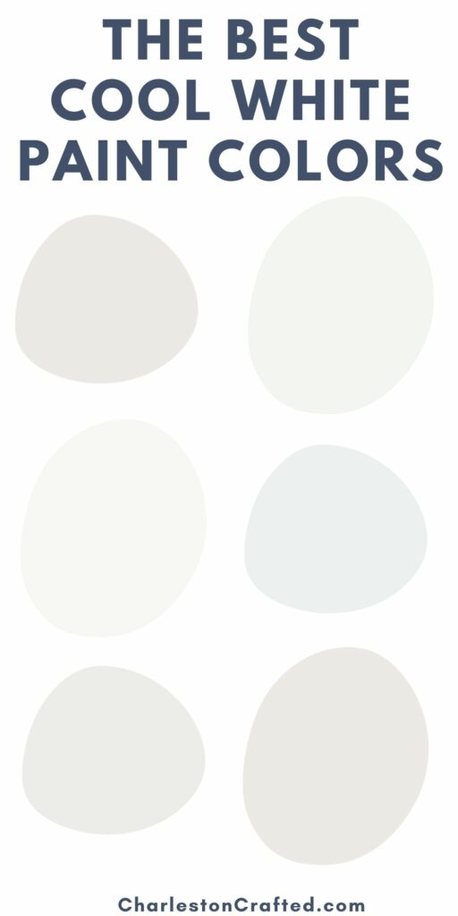 the best cool white paint colors