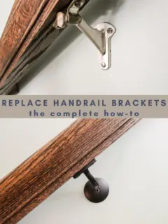 How to replace handrail brackets - Charleston Crafted