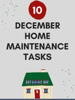December home maintenance tasks