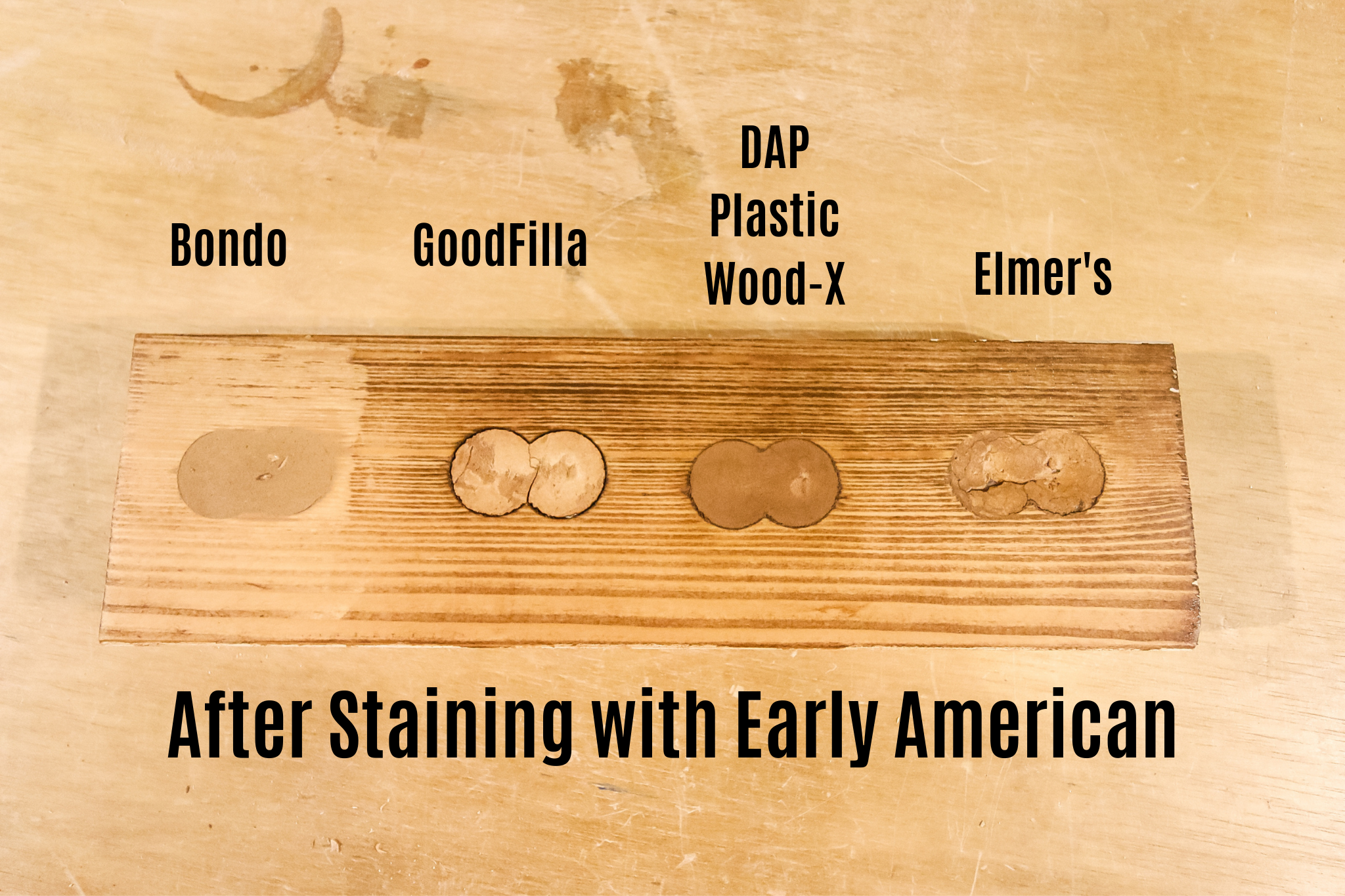 The best wood fillers: 4 popular brands put to the test!