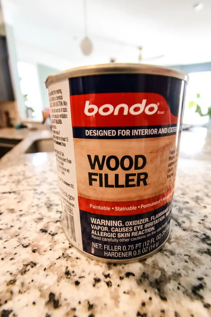 Bondo Wood Filler