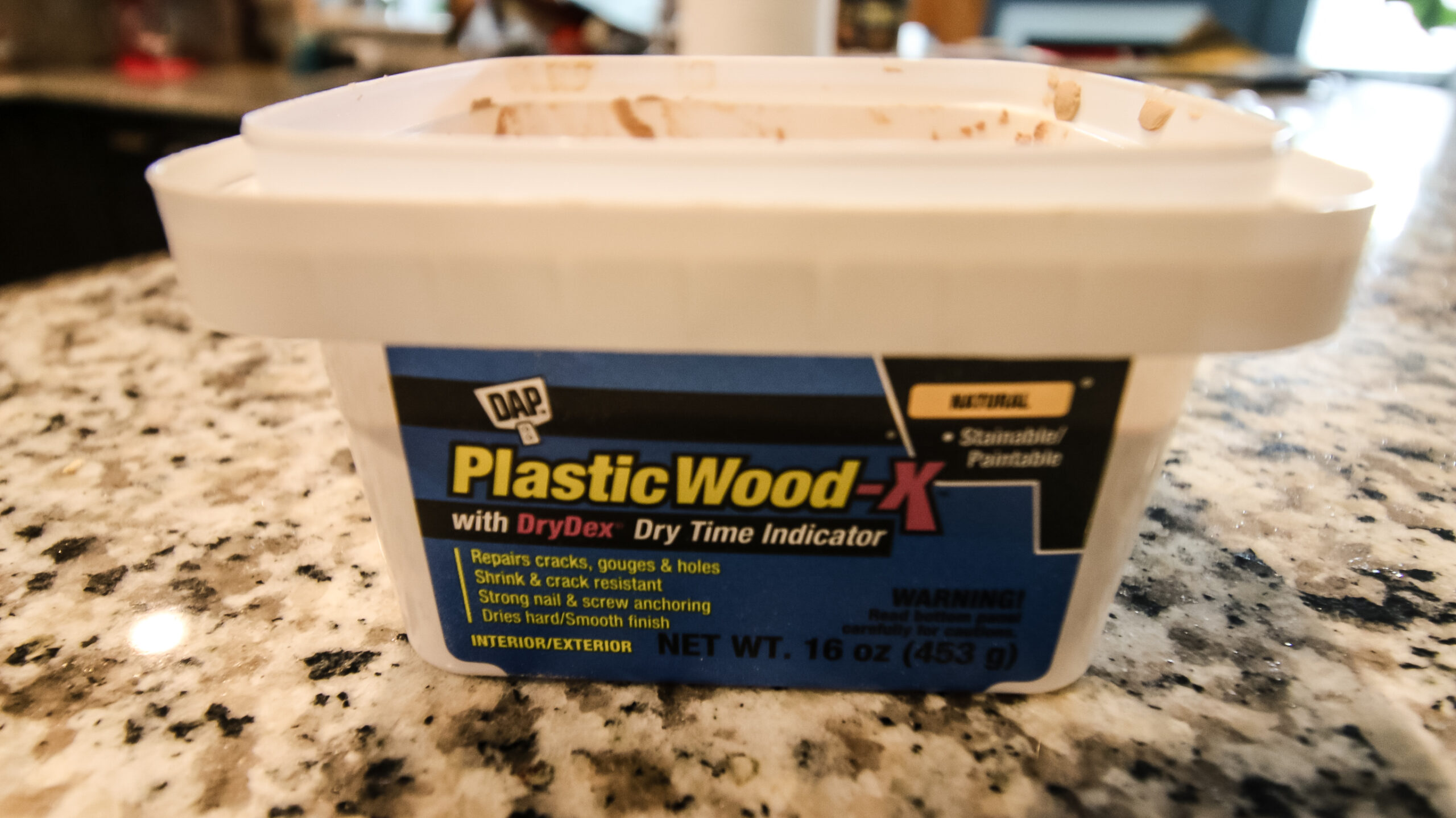 Have a question about DAP 16 oz. Plastic Wood Natural Solvent Wood