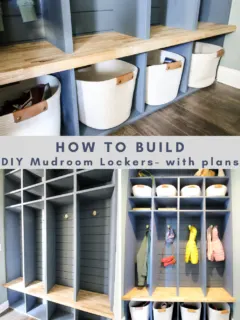 How to build DIY mudroom lockers - Charleston Crafted