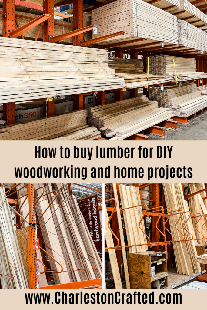 How to buy wood for DIY woodworking projects - Charleston Crafted