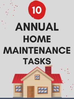 annual home maintenance tasks