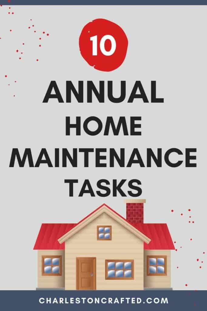 annual home maintenance tasks