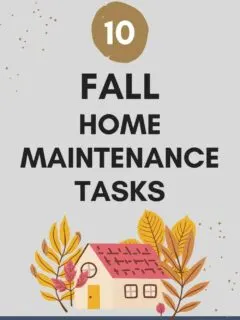 fall home maintenance tasks