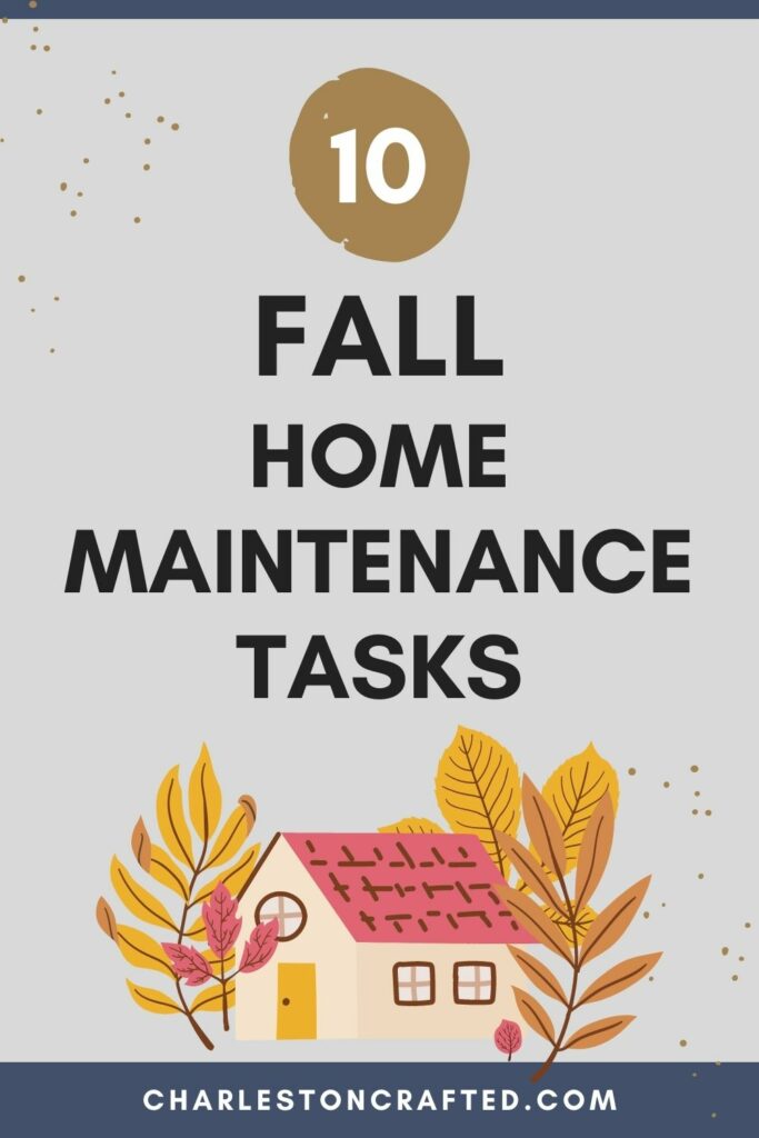 fall home maintenance tasks