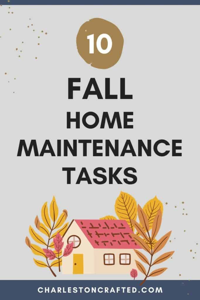 fall home maintenance tasks