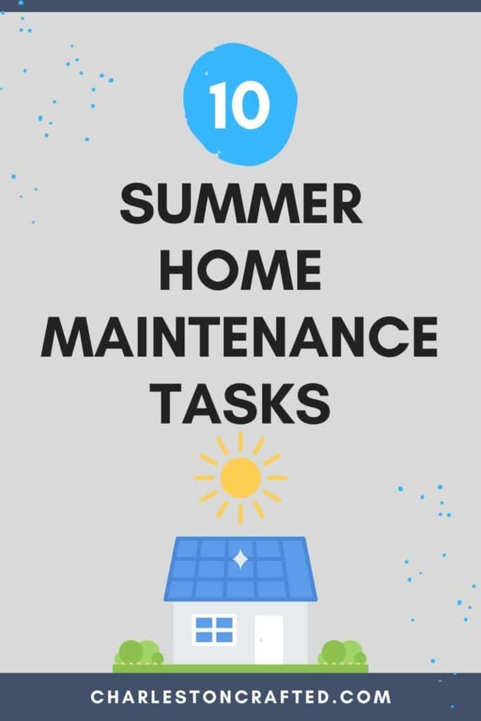 summer home maintenance tasks