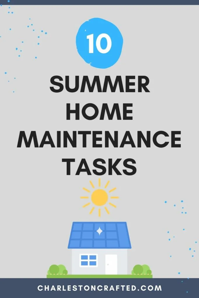 summer home maintenance tasks