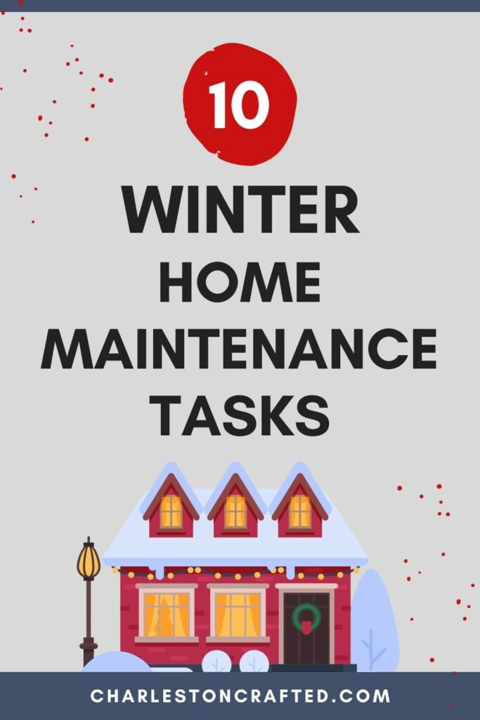 winter home maintenance tasks