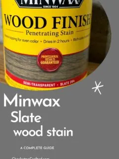 minwax slate wood stain a complete guide