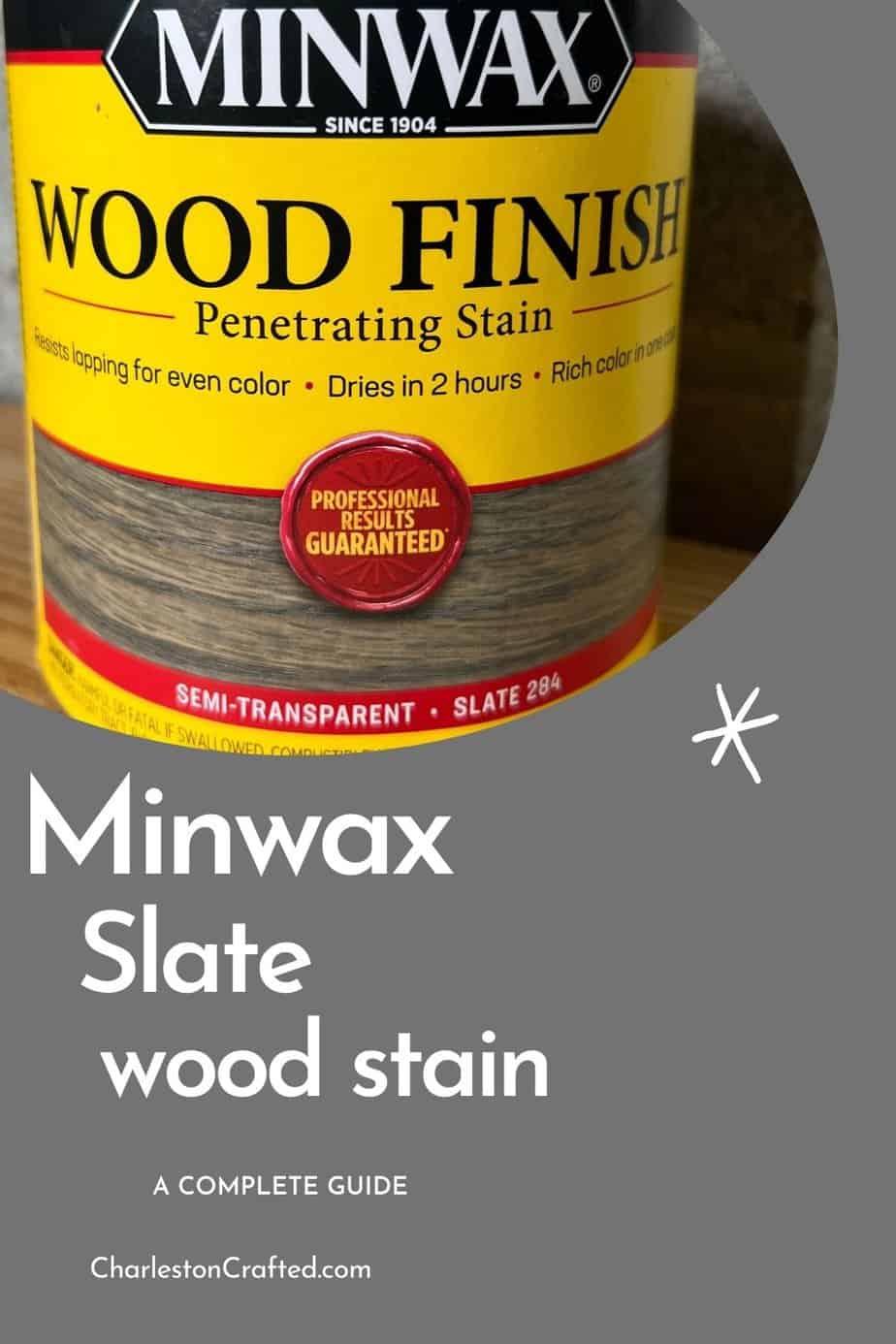 Minwax Gel Stain Oil-Based Slate Semi-Transparent Interior Stain