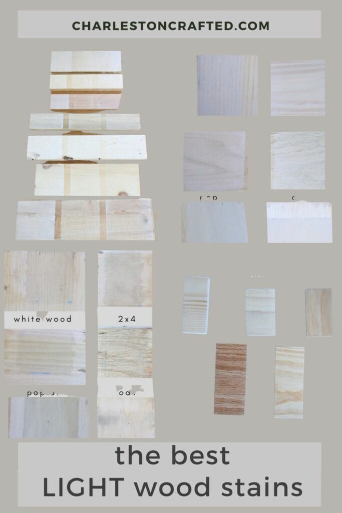 How 10 Different Stains Look on Different Pieces of Wood - Within