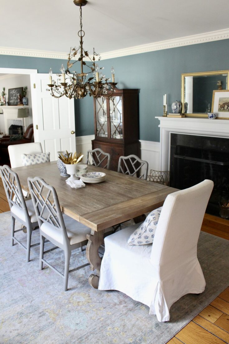 formal dining room color schemes