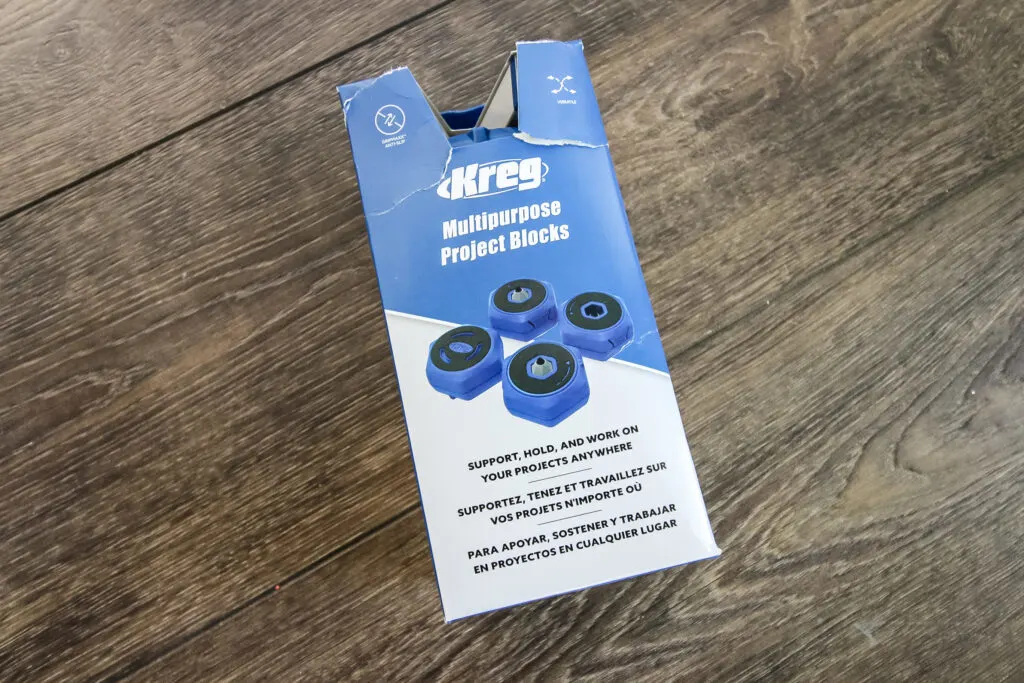 Kreg Multi-Purpose Blocks in packaging
