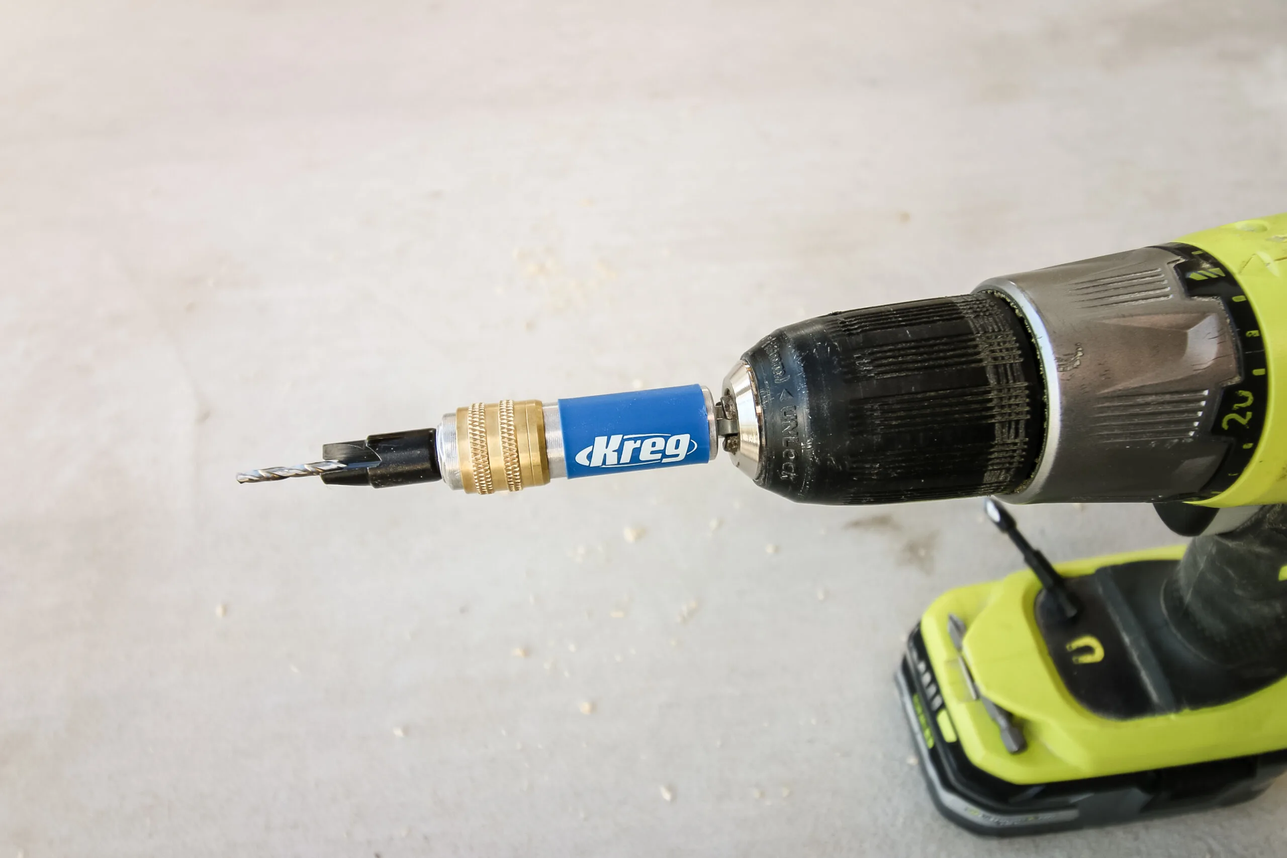 Kreg Quick Flip drill bit side