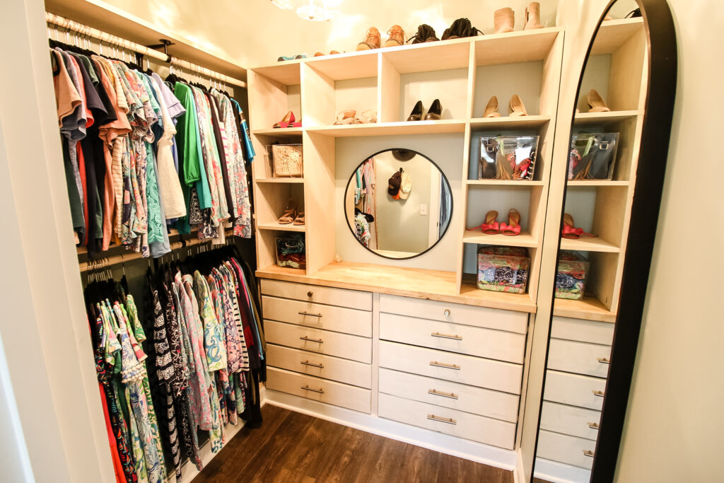 DIY closet makeover