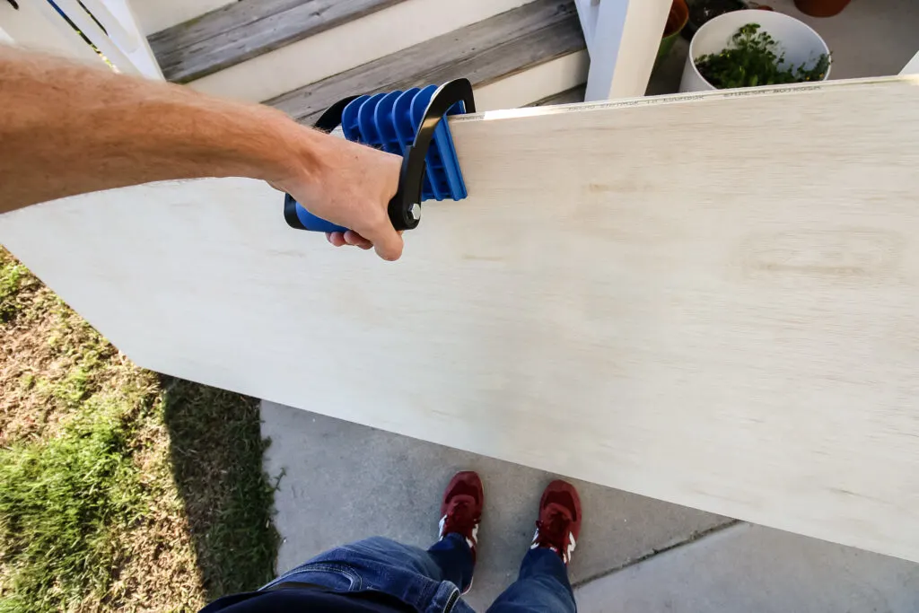 How to use Kreg Panel Carrier to carry plywood