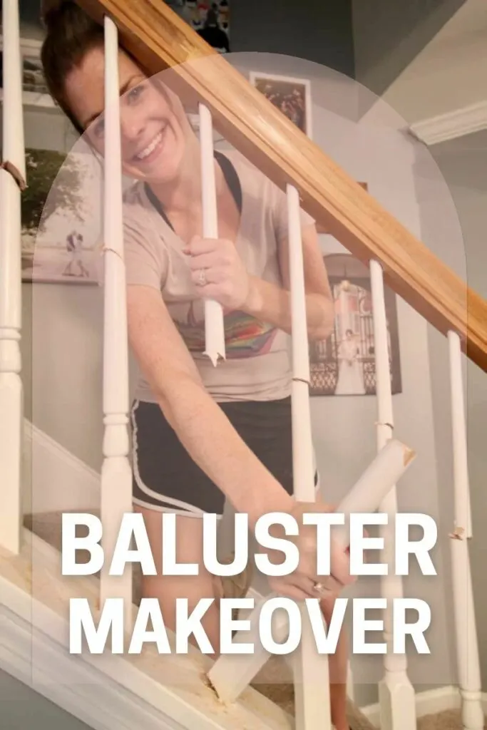 baluster makeover