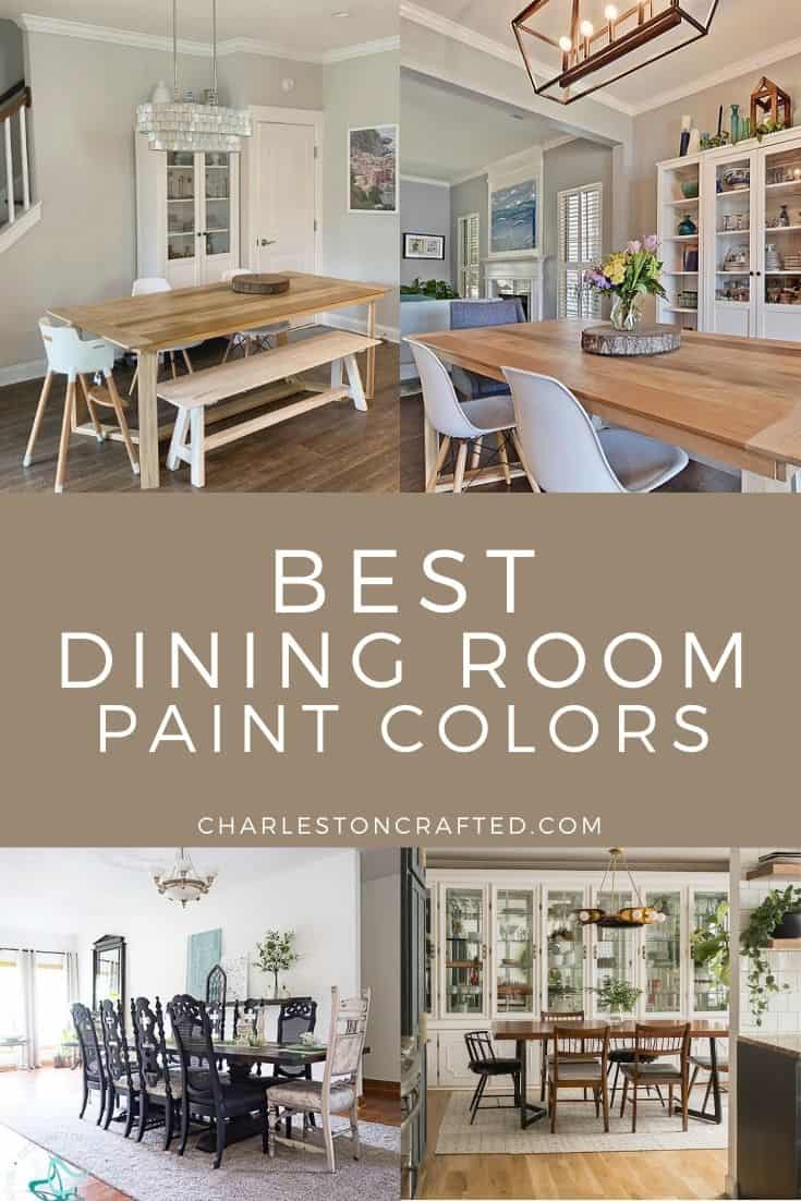 formal dining room color schemes