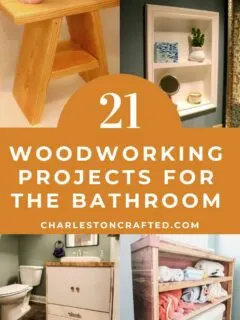 21 woodworking projects for the bathroom