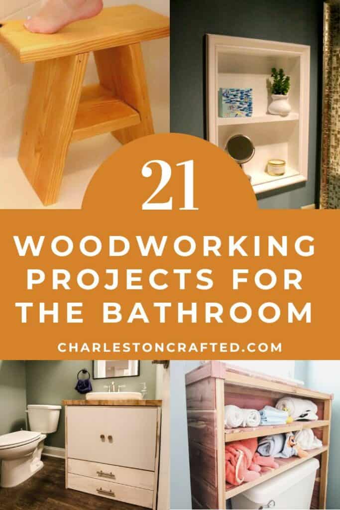 21 woodworking projects for the bathroom