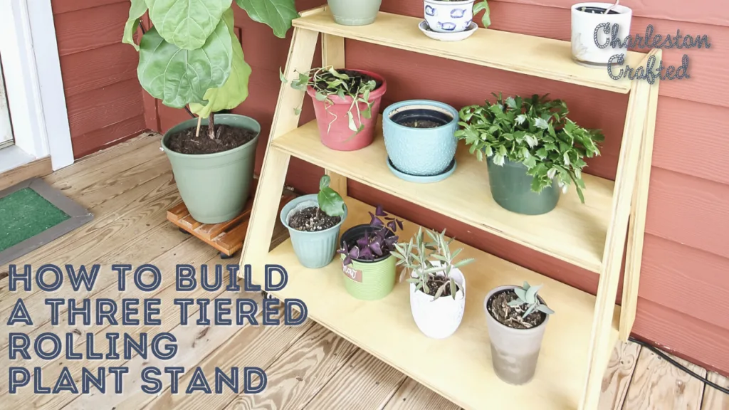 Link to Youtube video tutorial for how to build plant stand