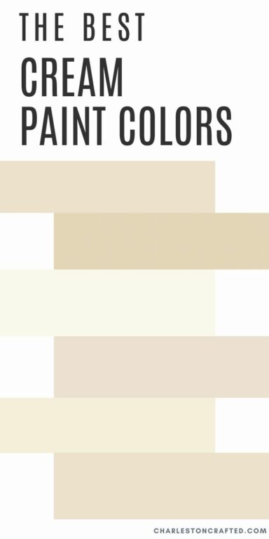 The 21 Best Cream Paint Colors The Best Cream Paint Colors 2 384x768