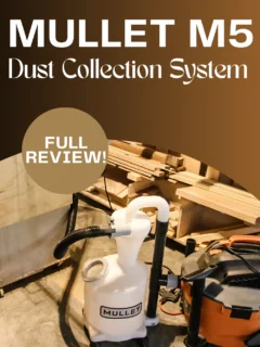 Mullet M5 Dust Collection System Review - Charleston Crafted