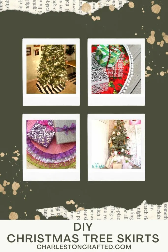 DIY Christmas Tree Skirt ideas