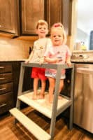 How to build a DIY learning tower - PDF plans!