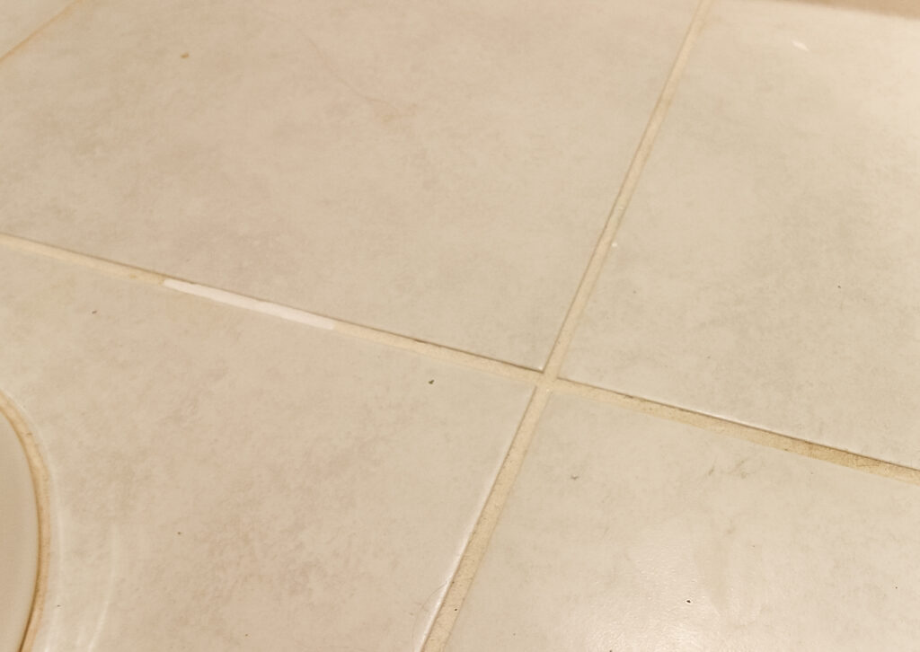 grout pen before and after